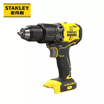 Ударная дрель Stanley SBD715K-A9, бесщеточная ударная дрель с литиевой батареей, 20 В (выдувная коробка), голый металл