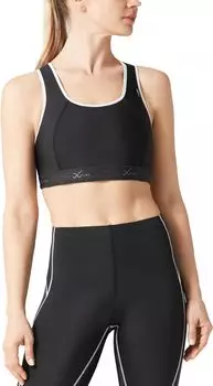 Ударопрочный спортивный бюстгальтер Xtra Support CW-X, цвет Black/White