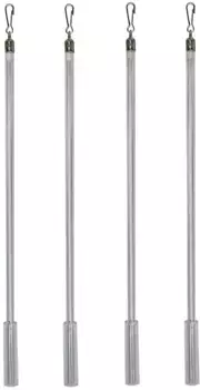 Удилище для рогаток Indeko, (набор, 4 шт.), фиксированного размера Длина: 150 см, цвет transparent