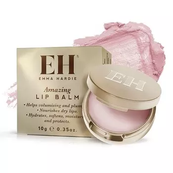Удивительный бальзам для губ с витамином Е, маслом какао, маслом ши, маслом моринги и маслом перечной мяты, 10 г, Emma Hardie