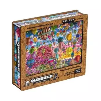 Удивительный деревянный пазл Каппадокия 250 деталей Унидрагон UNIDRAGON