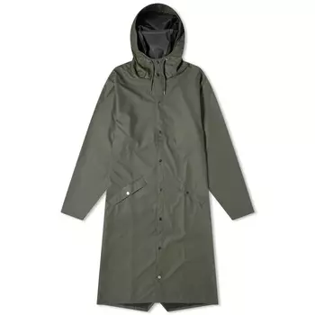 Удлиненная куртка Rains, зеленый