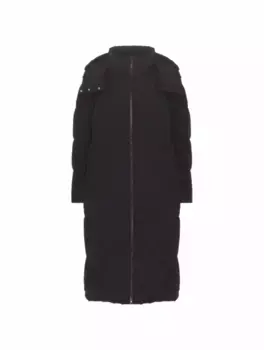 Удлиненная стеганая куртка Kenzo, черный