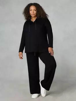 Удлиненная толстовка Live Unlimited, черная