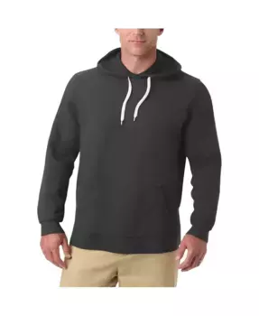 Удлиненная толстовка с капюшоном Big & Tall из флиса KingSize, черный