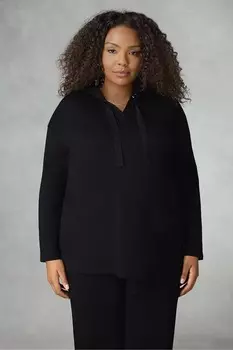 Удлиненное худи Live Unlimited, черный