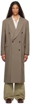 Удлиненное пальто цвета китового цвета Legacy Taupe Our Legacy