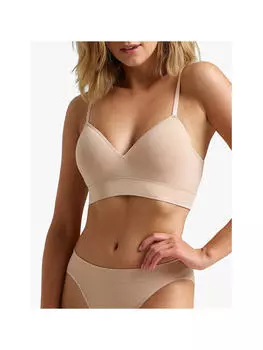 Удлиненный бюстгальтер Ambra, бежевый