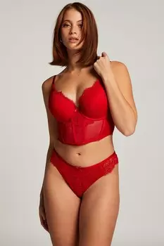 Удлиненный бюстгальтер Arabella Hunkemoller, красный