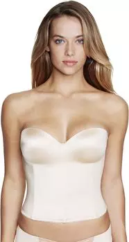 Удлиненный бюстгальтер Ariel на скрытой косточке Dominique, цвет Nude