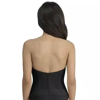 Удлиненный бюстгальтер без бретелек Dominique Brianna с низкой спинкой 8980 Dominique, черный