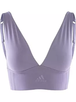 Удлиненный бюстгальтер без косточек Adidas Sportswear, серый