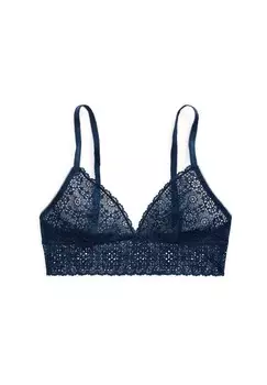 Удлиненный бюстгальтер без проводов POLO RALPH LAUREN, цвет Jeansblau