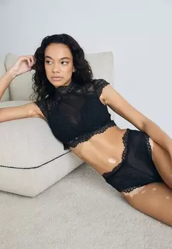 Удлиненный бюстгальтер Daisy Bralette Hunkemller, черный