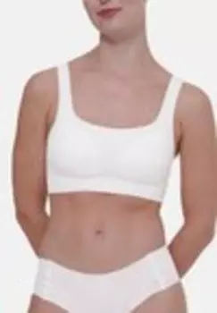 Удлиненный бюстгальтер FEEL Sloggi, белый