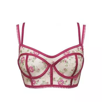 Удлиненный бюстгальтер For Love &amp; Lemons Camila, лиловый