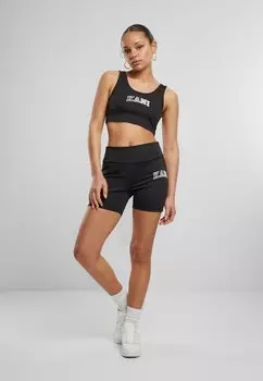 Удлиненный бюстгальтер Karl Kani, черный