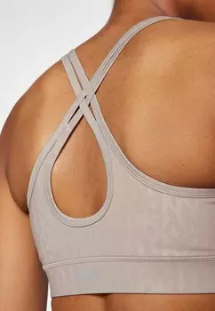 Удлиненный бюстгальтер KEYHOLE BRA DKNY, серый