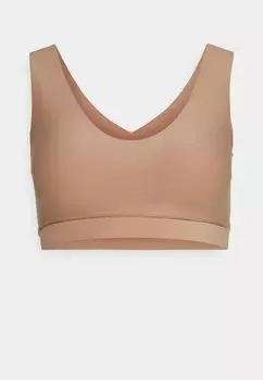 Удлиненный бюстгальтер Soft Stretch Padded Chantelle, светло-коричневый