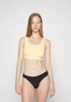 Удлиненный бюстгальтер TANK Organic Basics, светло-желтый