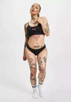 Удлиненный бюстгальтер Trust Dangerous DNGRS, черный