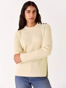 Удлиненный кардиган на пуговицах Whistles, слоновая кость