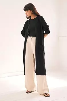 Удлиненный кардиган Next, черный