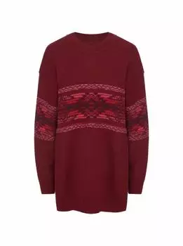 Удлиненный шерстяной джемпер Isabel Marant toile