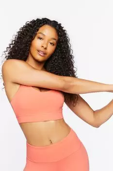 Удлиненный спортивный бюстгальтер Racerback Forever 21