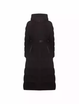 Удлиненный стеганый пуховик Mackage, черный