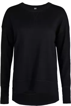 Удлиненный свитшот After Class – женский Sweaty Betty, черный