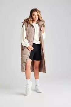 Удлиненный жилет без рукавов Urban Bliss, мультиколор