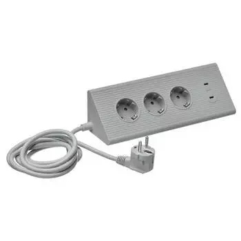 Удлинитель Ikea Skotat, 1,8 м, серо-зеленый