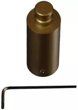 Удлинитель опоры Liedeco, (1 шт.), для карнизов 20 мм Длина: 5 см, цвет messingfarben