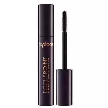 Удлиняющая и подкручивающая тушь, черная, 12 мл Topface, Focus Point Volume Curl Mascara