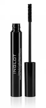 Удлиняющая и придающая объем тушь long & curly mascara Inglot, цвет black, 7.5 мл