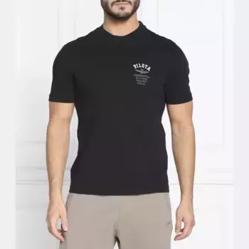 Удобная футболка Aeronautica Militare, черный