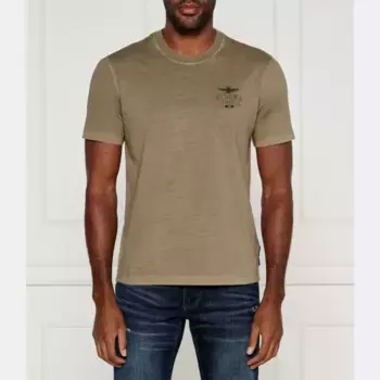 Удобная футболка Aeronautica Militare, хаки