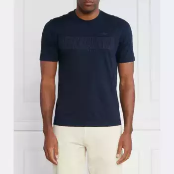 Удобная футболка Aeronautica Militare, синий