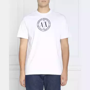 Удобная футболка Armani Exchange, белый