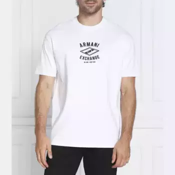 Удобная футболка Armani Exchange, белый