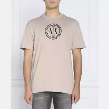 Удобная футболка Armani Exchange, бежевый