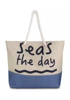 Удобная летняя сумка через плечо, пляжная сумка normani, цвет Sea Blue