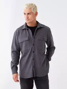 Удобная мужская рубашка с длинным рукавом XSIDE