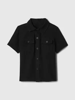 Удобная рубашка Gap, черный