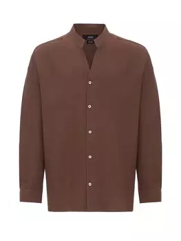 Удобная рубашка на пуговицах Antioch, коричневый