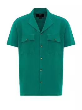 Удобная рубашка на пуговицах Antioch, зеленый
