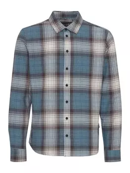 Удобная рубашка на пуговицах BLEND, синий