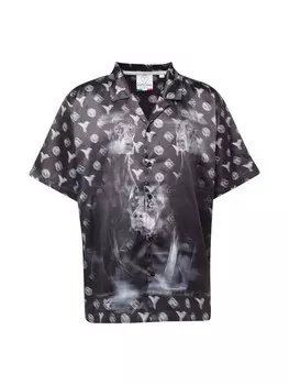 Удобная рубашка на пуговицах Carlo Colucci Dobermann, черный