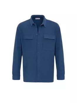 Удобная рубашка на пуговицах Dandalo Uberto, синий